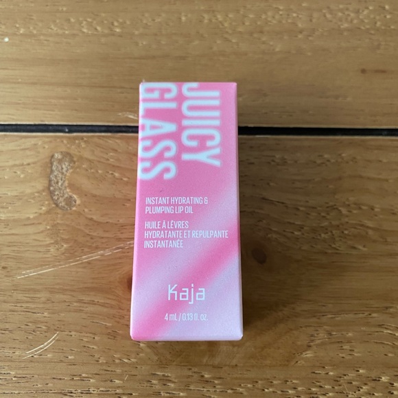 NWT Kaja Juicy Glass Instant Hydrating & Plumping Lip Oil - Rose Hip Spritz - Picture 2 of 3